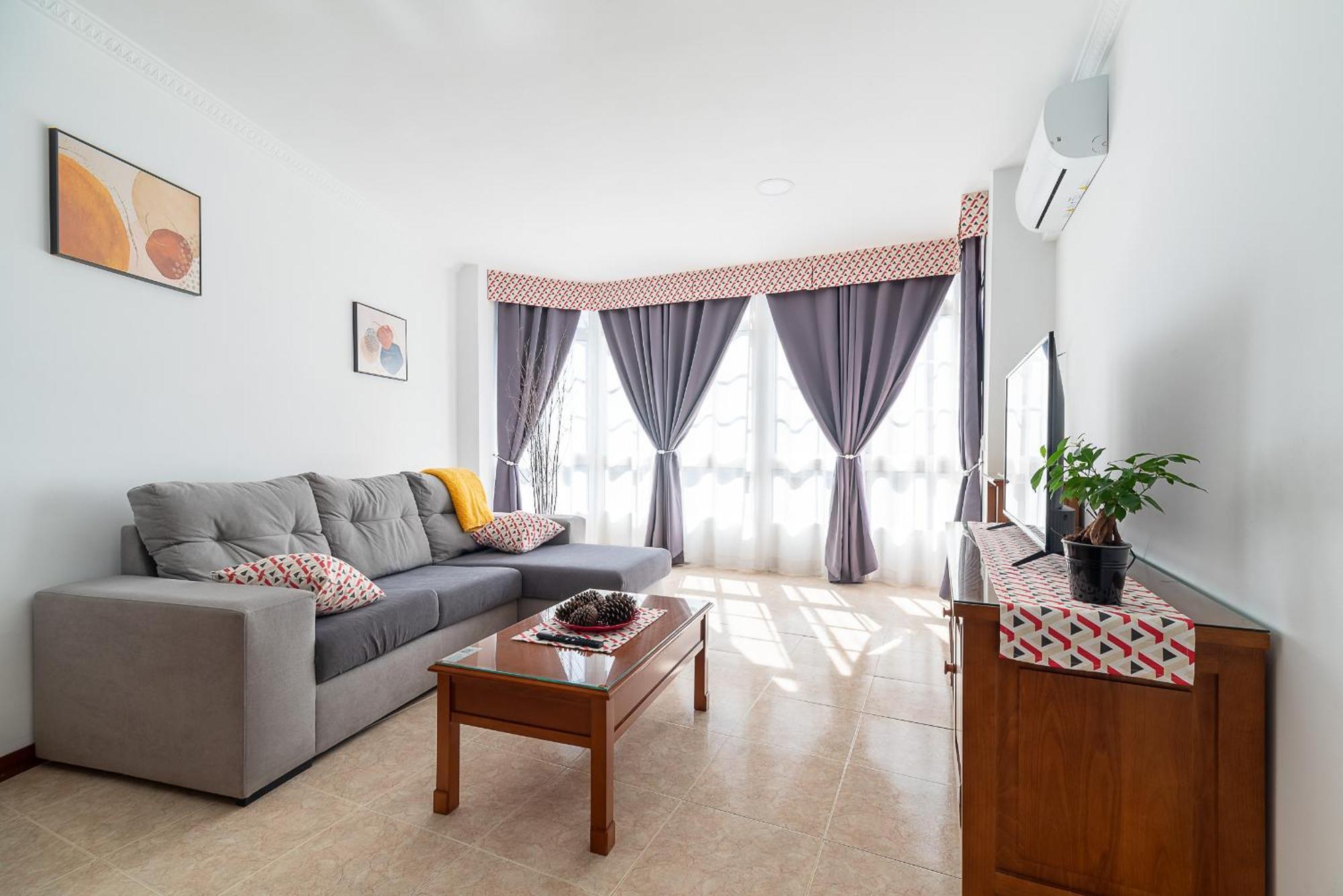 Apartamento Apartamento espacioso cerca de la playa Moaña Exterior foto